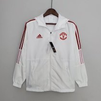 Mens Manchester United All Weather Windrunner Jacket White 2022/23