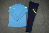 Mens Tottenham Hotspur Training Suit Blue 2021/22