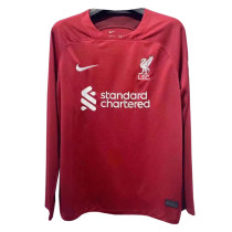 Mens Liverpool Home Jersey Long Sleeve 2022/23