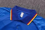 Mens France Polo Shirt Blue 2022