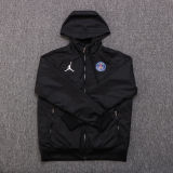 Mens PSG x Jordan All Weather Windrunner Jacket Black 2022/23