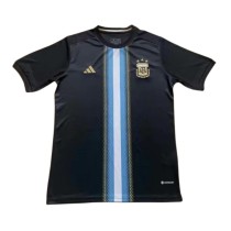 Argentina 2023 Black Soccer Jersey Lines Football Shirt AAA Thai Quality Cheap Discount Kits Wholesale Online Store 1