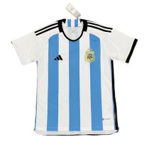 Argentina 2022 Home 3 Stars Soccer Jersey Cheap Football Shirts AAA Thai QualityWholesale Online Store Discount Kits Made in Thailand Free Shipping 1