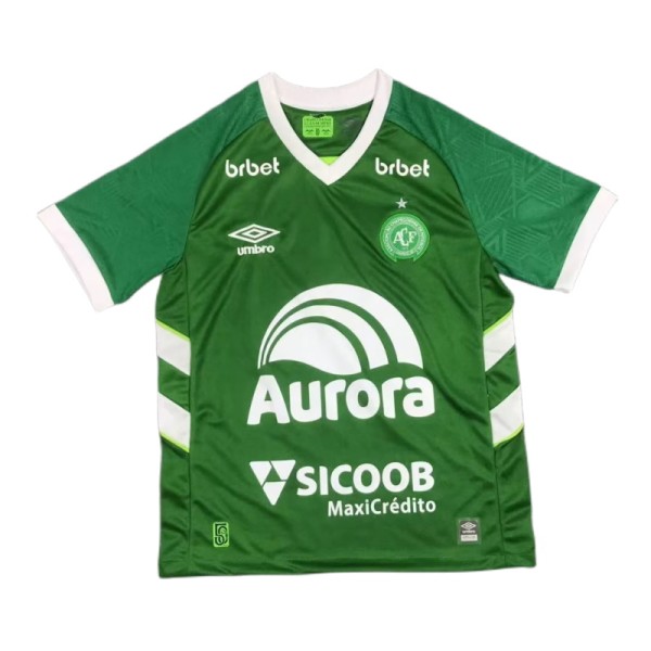 Chapecoense 23-24 Home Soccer Jersey AAA Thailand Quality Football Shirt With All Sponsors Cheap Discount Kits Wholesale Online Free Shipping 1