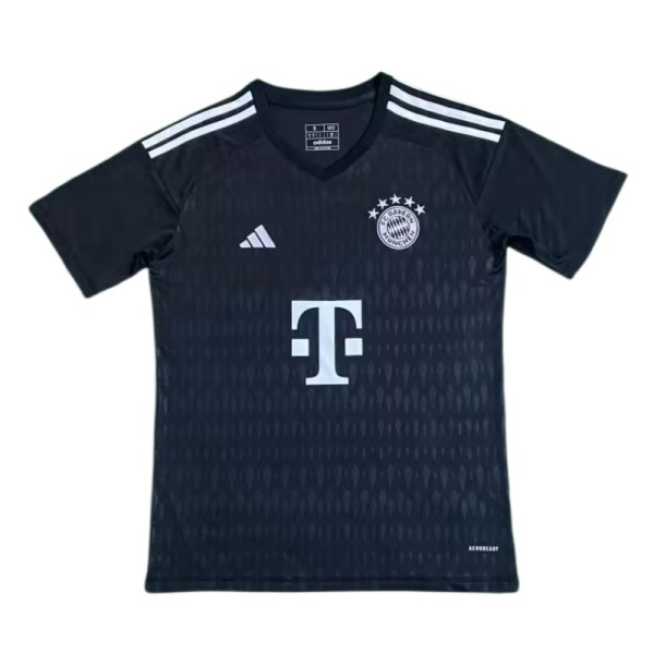 Bayern Munich 23-24 Black Goalkeeper Soccer Jersey AAA Thai Quality Cheap Football Shirt Wholesale Online Best Replica Thailand Version Kits 1
