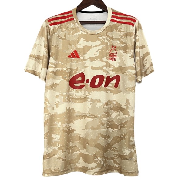 Nottingham Forest 23-24 Training Soccer Jersey Golden Color AAA Thai Quality Fans Football Shirts Thailand Version Cheap Kits Wholesale Online 1