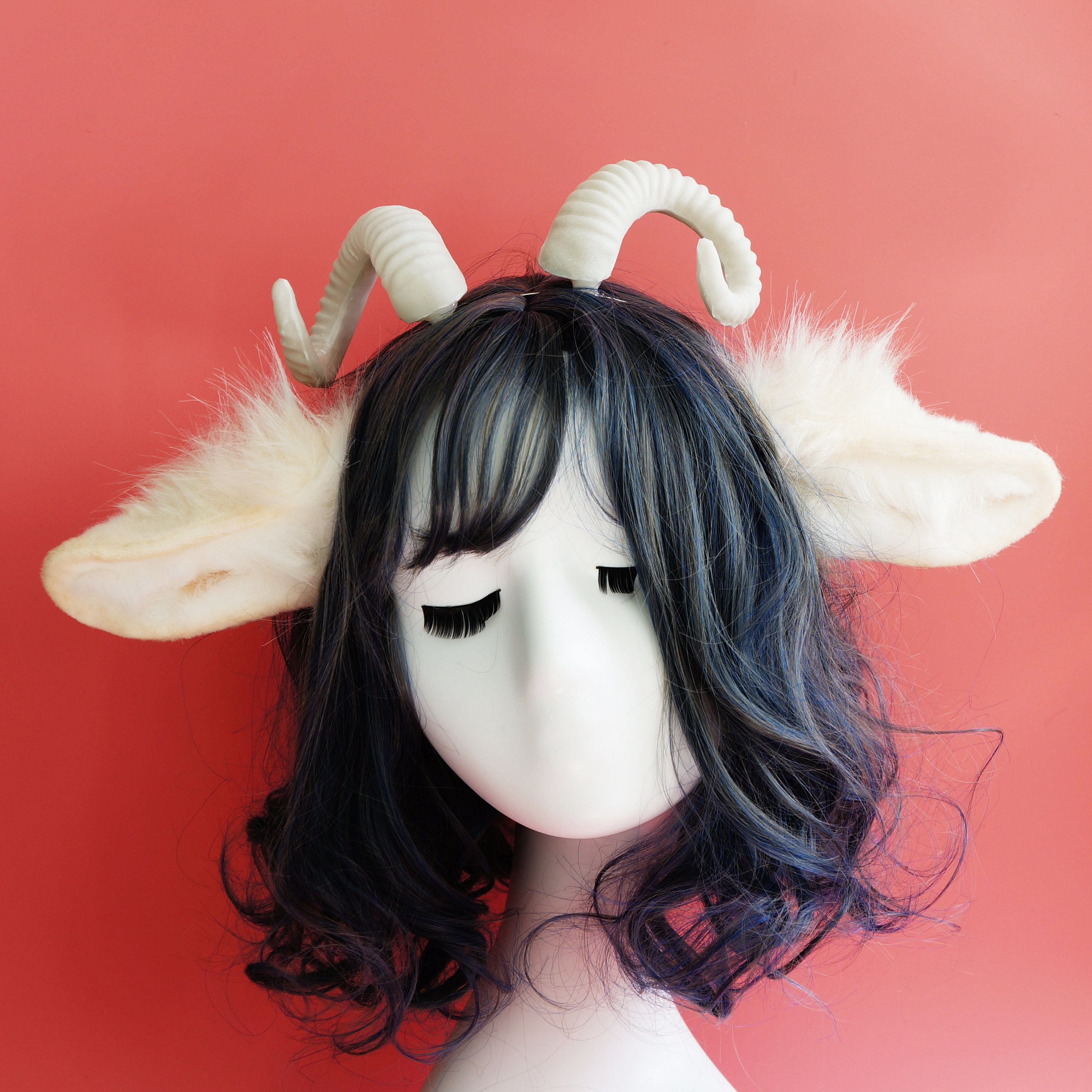 sheep ears headband animal cosplay ear White sheep ears lamb