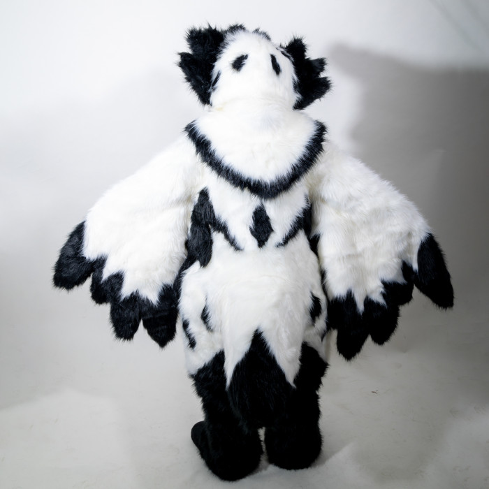 Ready to ship! 60%off Medium Size Bird Kemono Fursuit - Prefabricated, Ready-to-Wear Costume for Cosplay and Events,kemono fursuit, Custom white bird oc kemono fursuit,