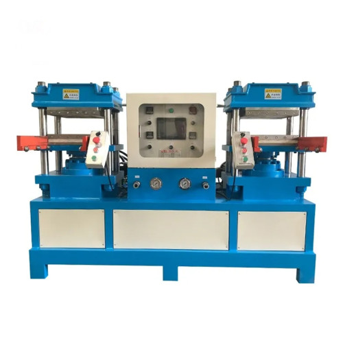 Double Station Plate Vulcanizing Machine 50 Tons