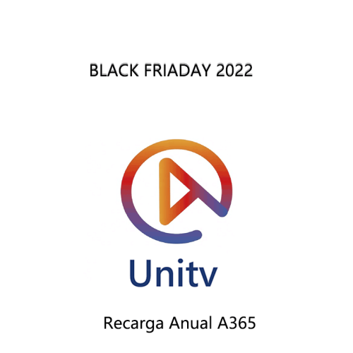Recarga Unitv Anual R$ 135.00 BLack Friday 2023