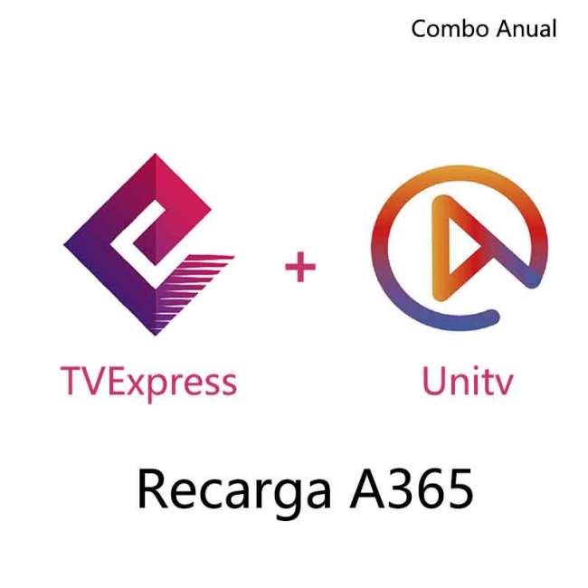 Combo Recarga Tvexpress Unitv Anual