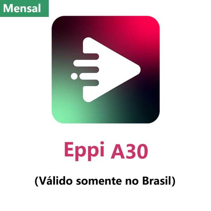 Eppi Cinema Recarga Mensal