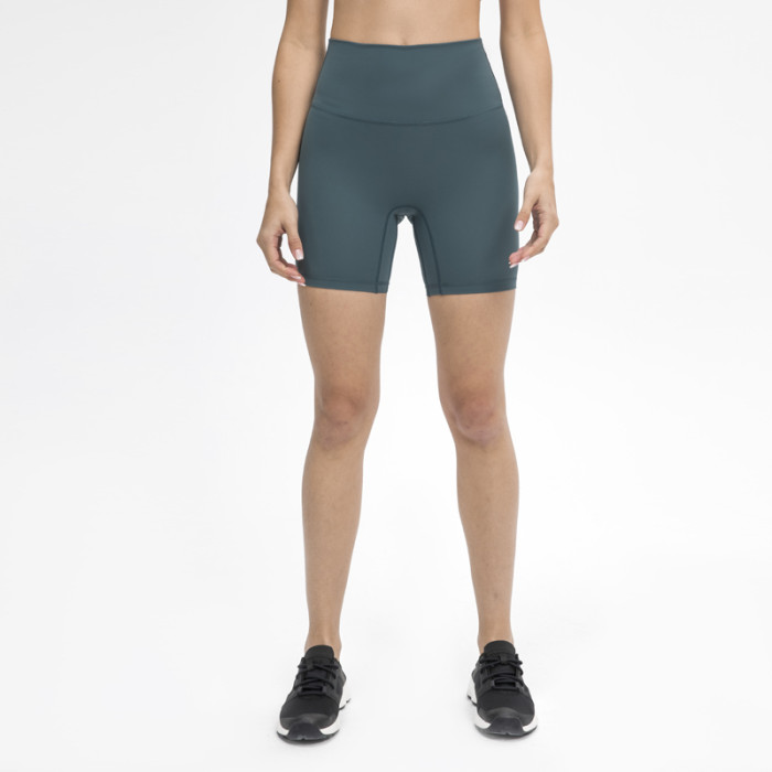 Women's High Waist Workout Soft Stretch Cycling Shorts
