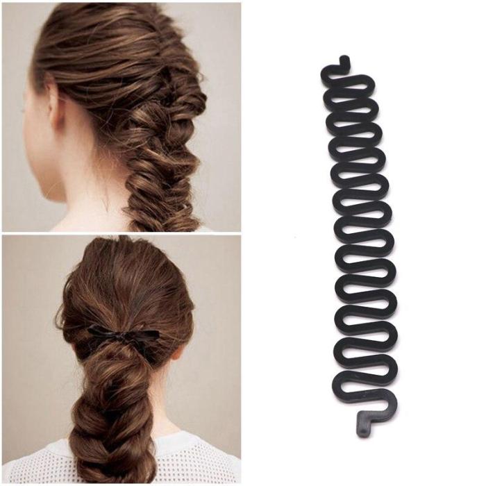 Women Hair Accessories Hair Styling Tools Magic Donut Hair Bun Maker Hairstyle Braider Twist Hair Clip Disk Pull Hairpins