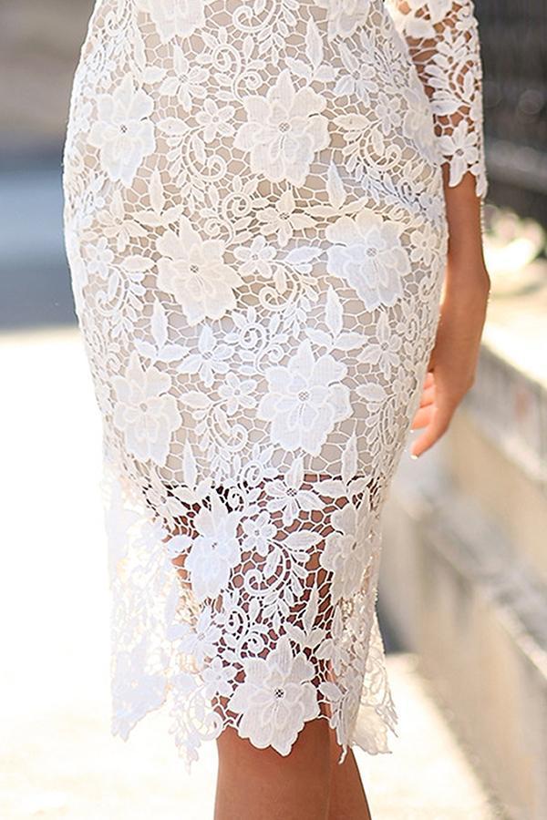 Round Neck Slit Sleeveless Sweater Dress main image 1
