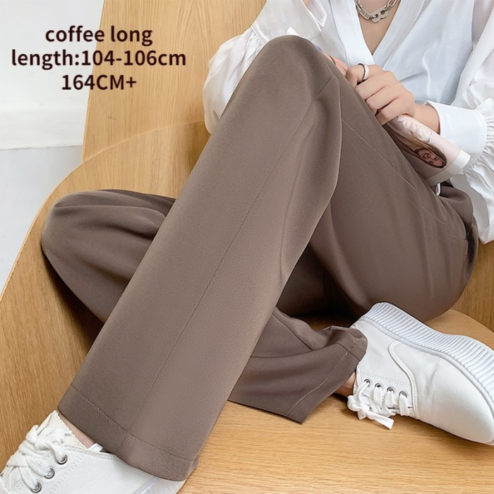 New Women's Fashion Casual High Waist Loose Pants