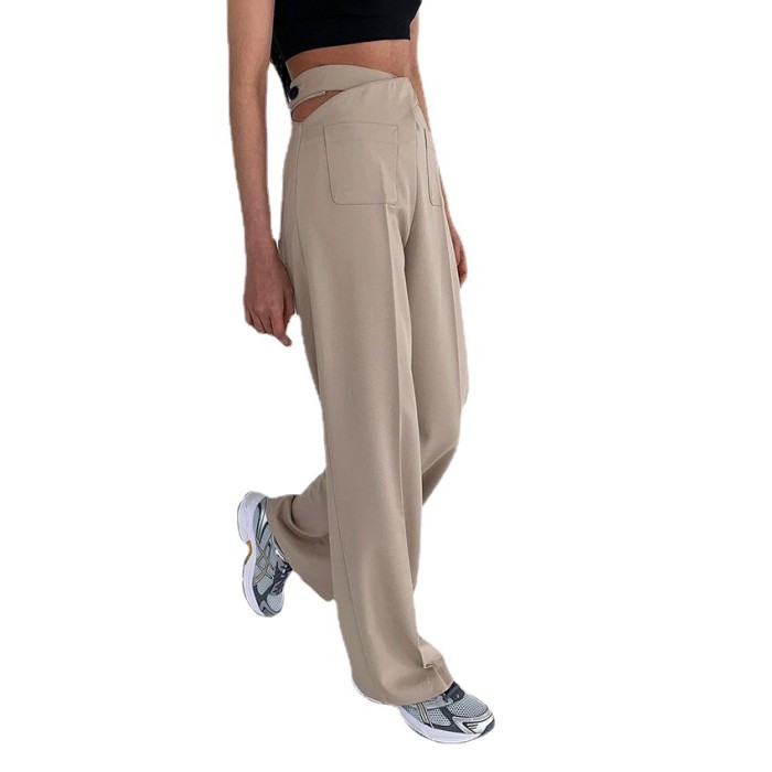 New French Fashion Versatile Women's Casual Pants