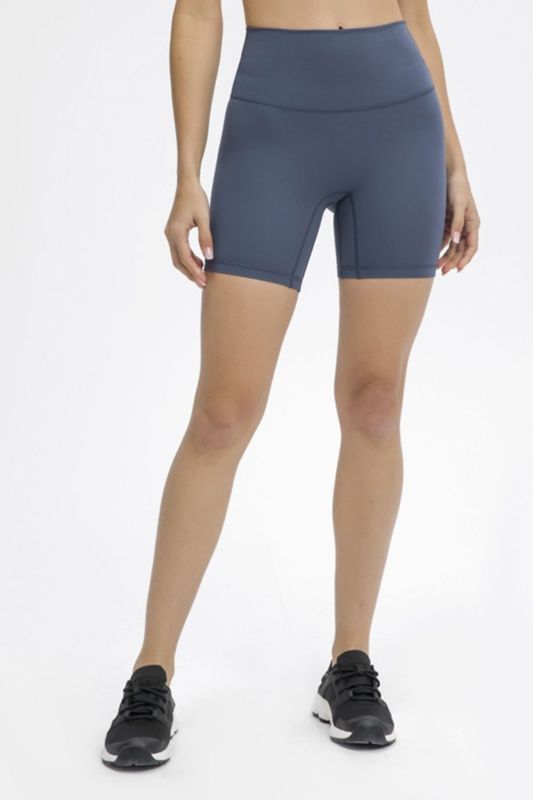 Women's High Waist Workout Soft Stretch Cycling Shorts