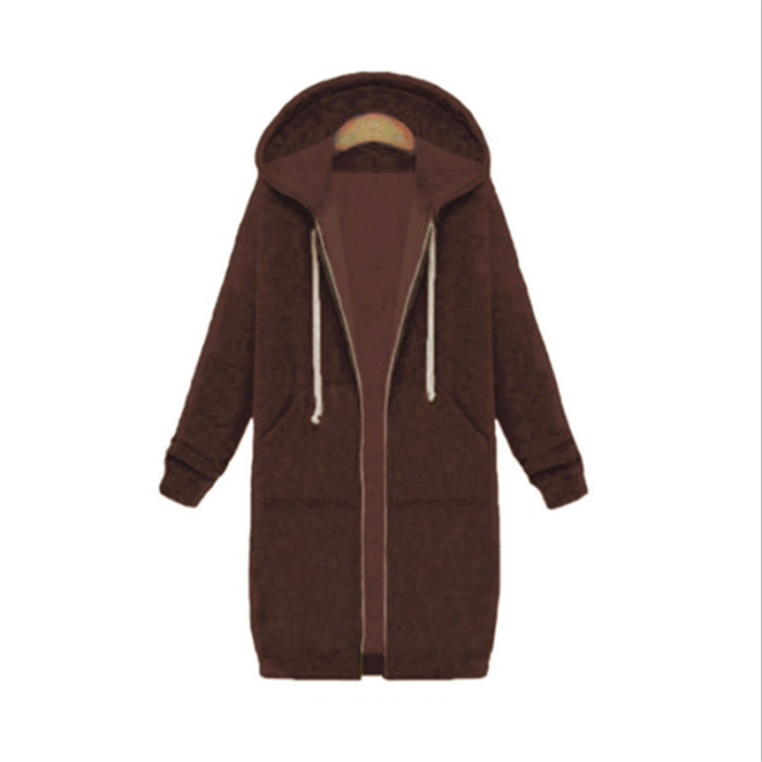 Women Coats Fashion Warm Plush Hoodies Coats