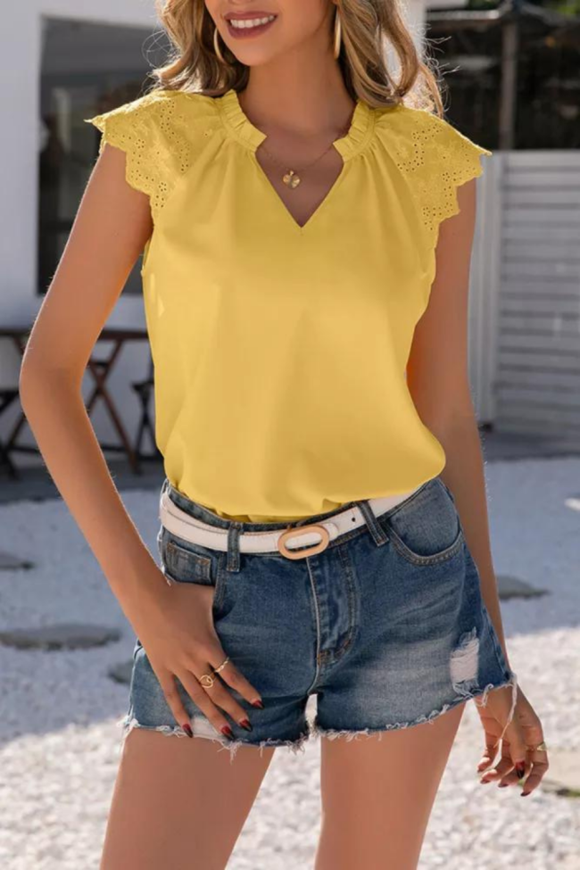 Fashion V-neck Slim T-Shirts