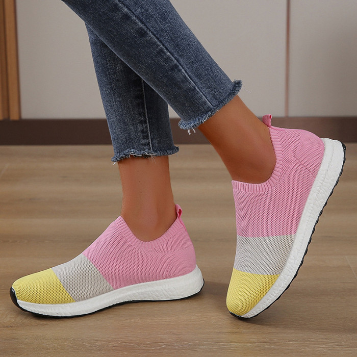 New Fashion Slip On Breathable Mesh Flat Loafers