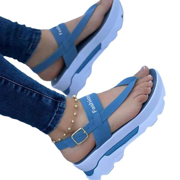 Women's Thick Sole Casual Strap Sandals