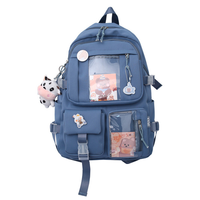 Harajuku Korean Student Cute Girl Heart Casual Backpack