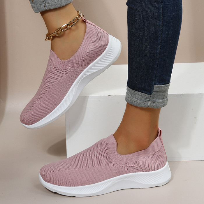 Women Comfortable Slip On Flat Loafers