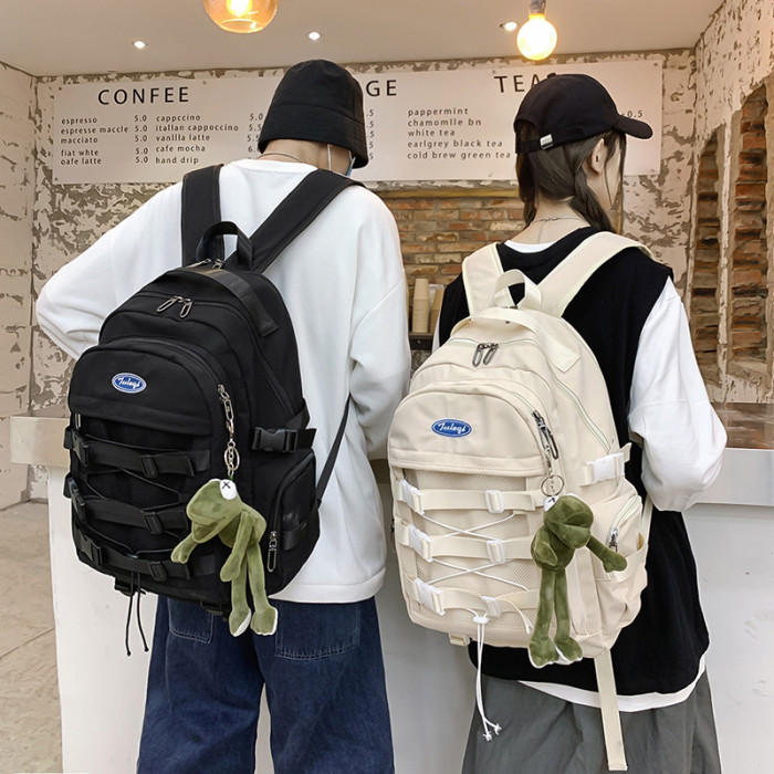 Korean Version Ulzzang Shoulder Students Large-capacity Casual Backpack Bags