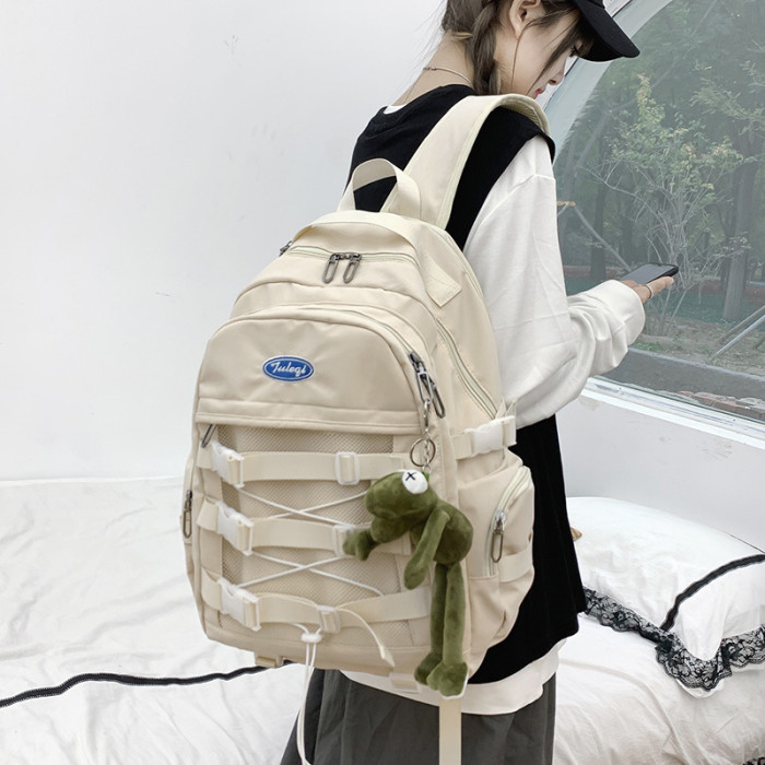 Korean Version Ulzzang Shoulder Students Large-capacity Casual Backpack Bags