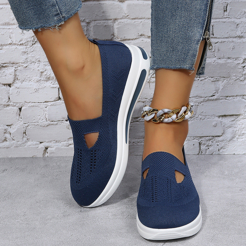 Saashi Knitted Slip-On Comfort Shoes