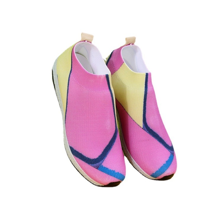 Women's New Painted Slip-On Flat Loafers