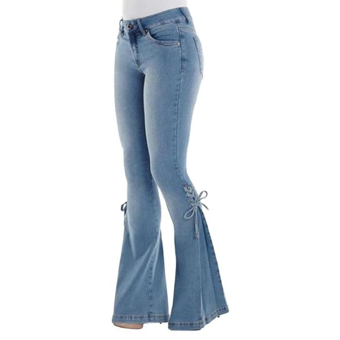Vintage Women High Waist Jeans