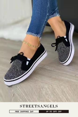 Women's Slip On Elastic Band Casual Loafers