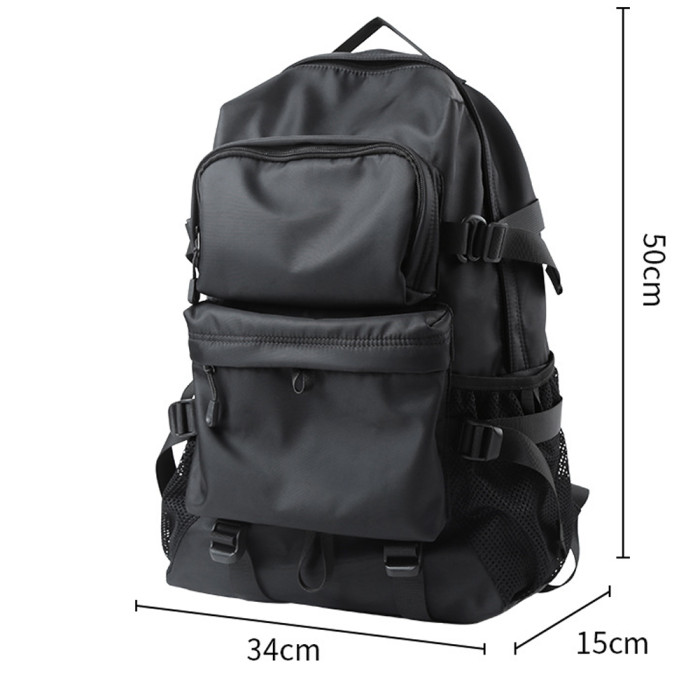 Men's Waterproof Laptop Street High Street Large Capacity Travel Backpack