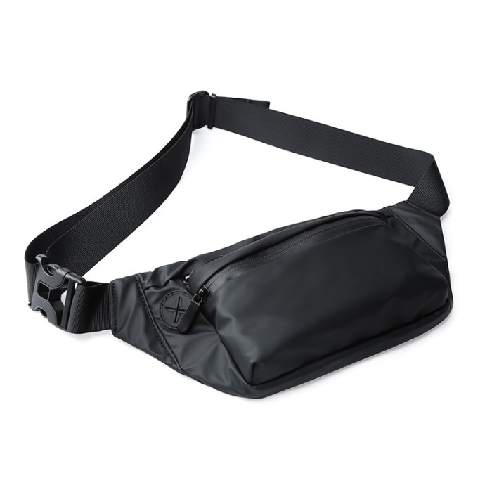 Men's One Shoulder Tide Brand Travel Zipper Waterproof  Messenger Bag