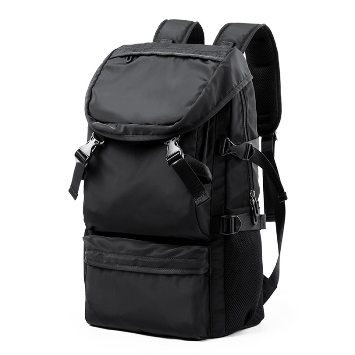 Simple Men's Fashion Bag  Trend Large Capacity Hiking Computer Backpack