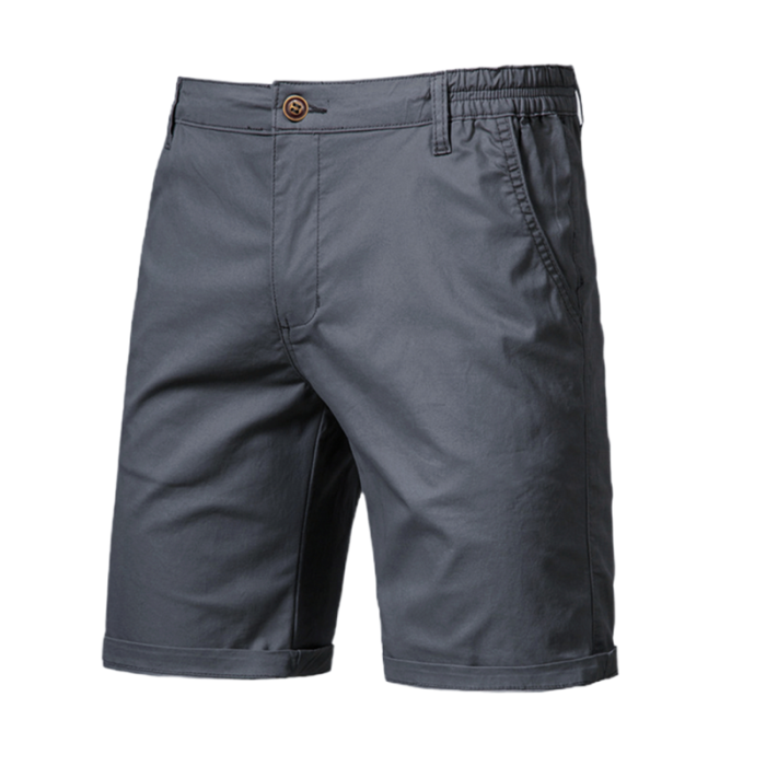 New Men's Bottom 100% Cotton Solid Shorts