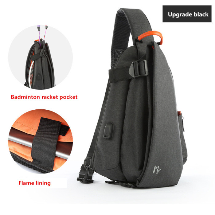 Multifunctional Fashion Men's Travel Waterproof Shoulder Messenger Bag
