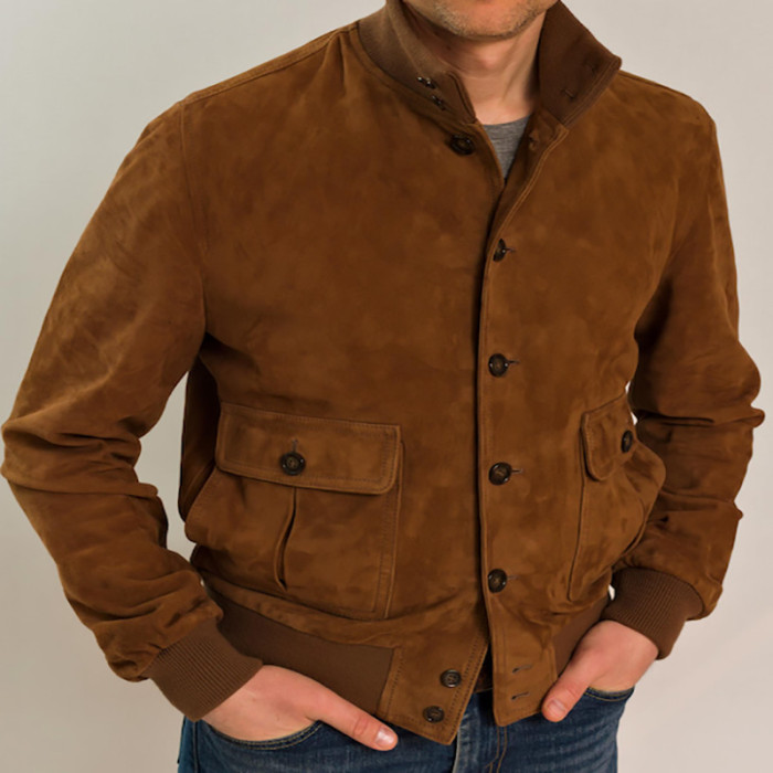 Slim Solid Color Fashion Jacket Men's Clothes Long Sleeve Men's Outerwear