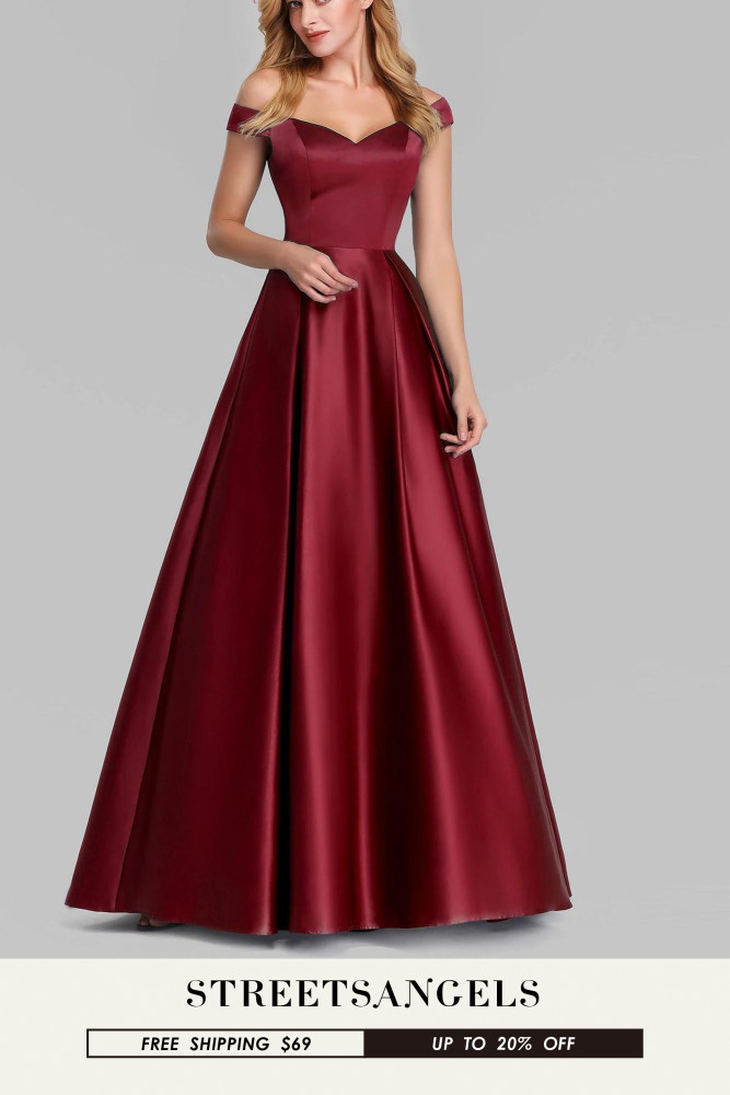 Sexy Fashion Off Shoulder Silver Long Prom Dress C1515
