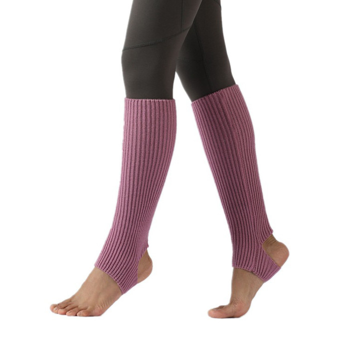 Fashion Leg Knitted Sports Protection Dance Yoga Step Warm Socks