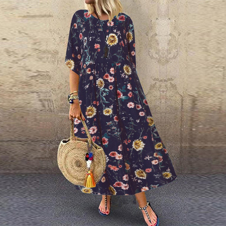 Women's Maxi Dress Vintage Dress Casual Dress Boho Dress main image 1
