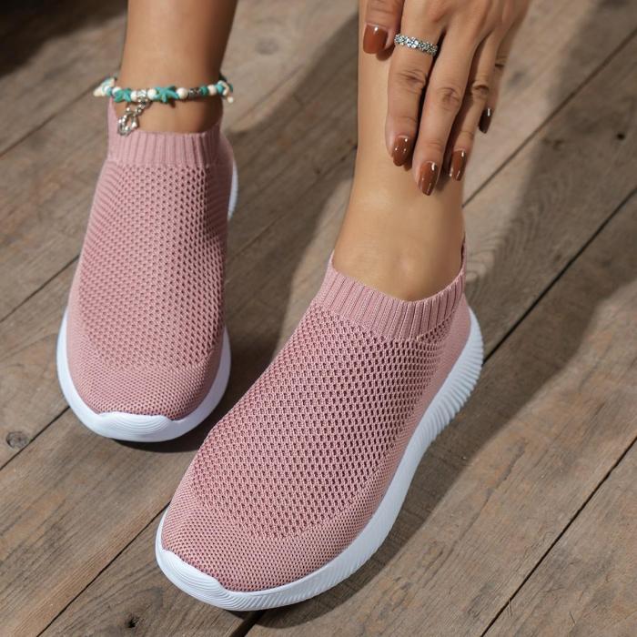 Women Mesh Breathable Slip-on Leisure Loafers