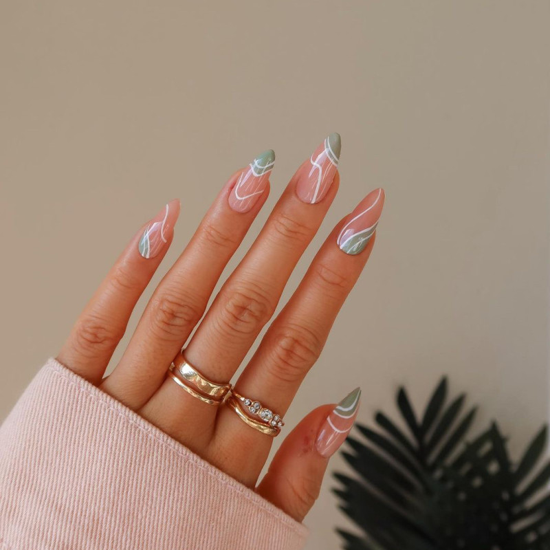 Wear French Fashion Simple Nail Patches