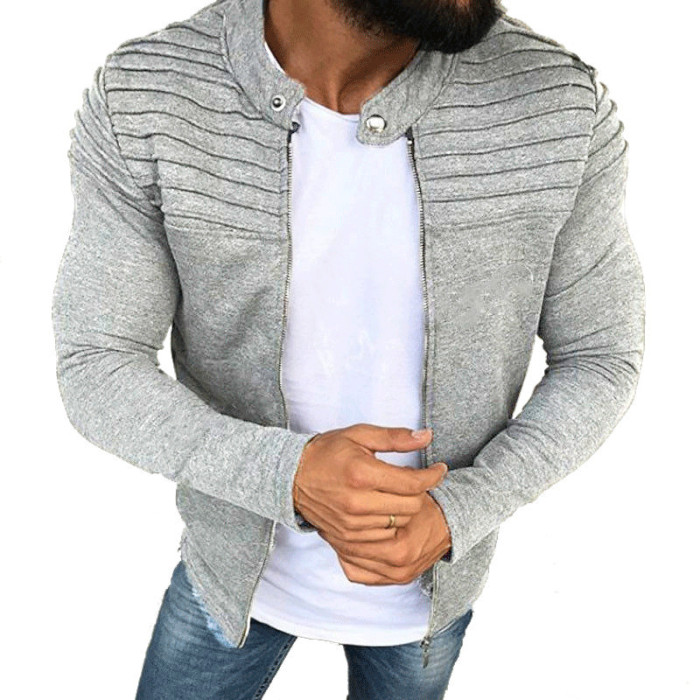 Men's Fashion Folding Casual Quality Sport Outerwear Jacket