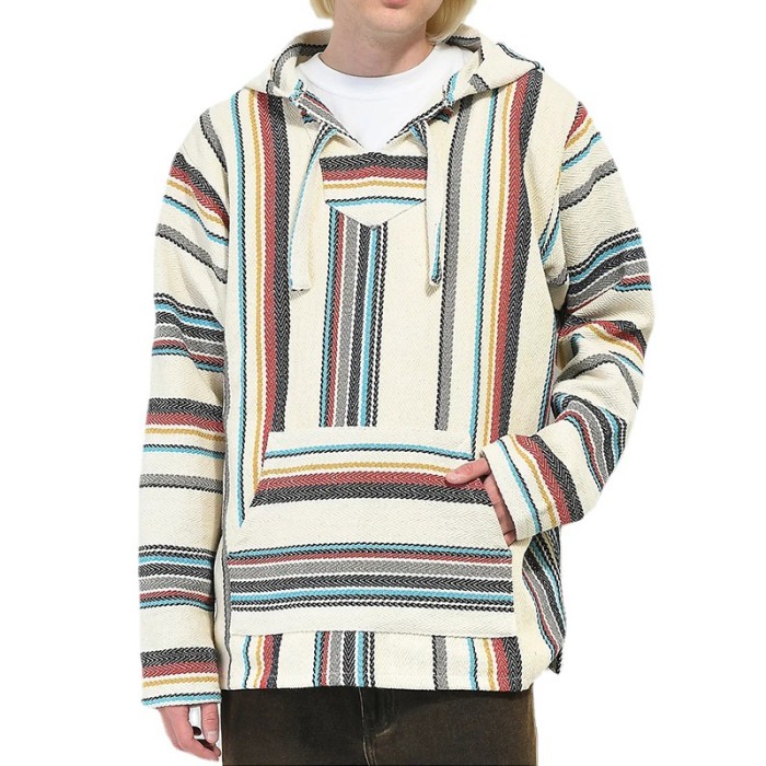 Men's Retro Striped Fashion Casual Hoodie  Sweatshirts
