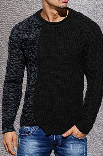 Men's Fashion Round Neck Personality Harajuku Pullover Sweater