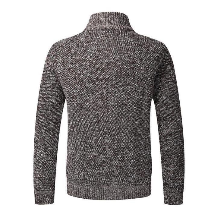Warm Fashion Loose Fleece Slim Fit Thick Cardigan Sweater Coat