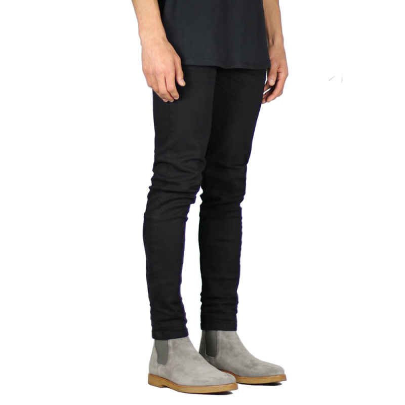 Men's Fashion Stretch Design Solid Color Loose Skinny Jeans